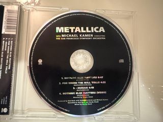 CD Metallica Nothing Else Matters