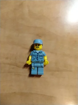Lego Serie 15 Janitor Original