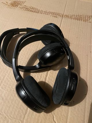 Reproductor DVD y auriculares