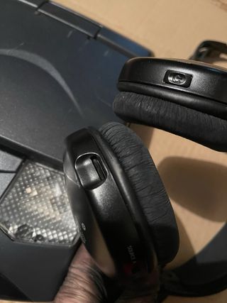 Reproductor DVD y auriculares