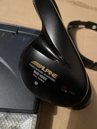 Reproductor DVD y auriculares