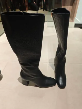 Botas altas mujer Pollini negras