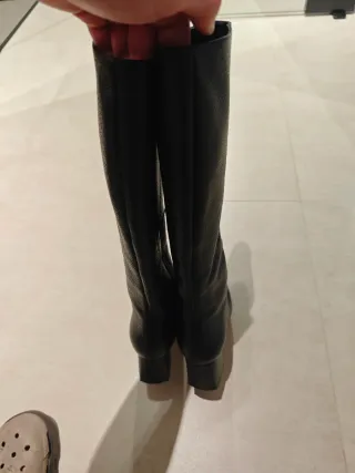 Botas altas mujer Pollini negras