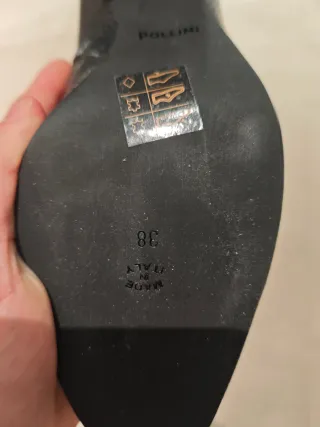 Botas altas mujer Pollini negras