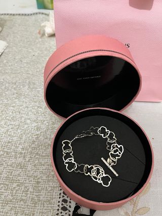 Pulsera Plata TOUS oso Nueva Con Caja
