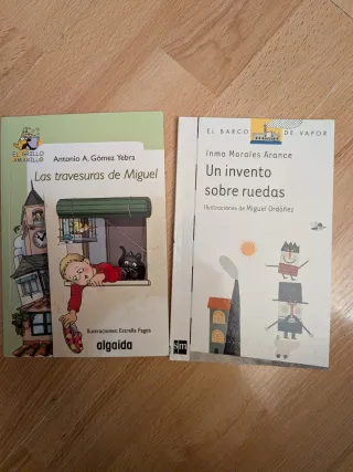 Lote 2 libros. Primeros lectores.