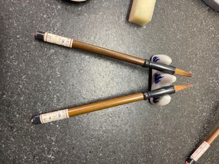 Set tradicional chino de caligrafía 文房四宝 4 Tesoros