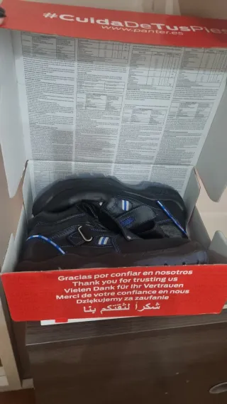Bota seguridad Panter Fragua Velcro Plus S3