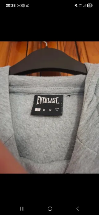 Conjunto chándal Everlast gris y negro