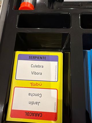 Tabú Familia Juego de Mesa