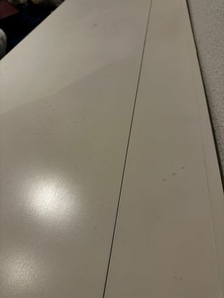 Escritorio plegable blanco