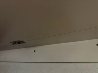 Escritorio plegable blanco