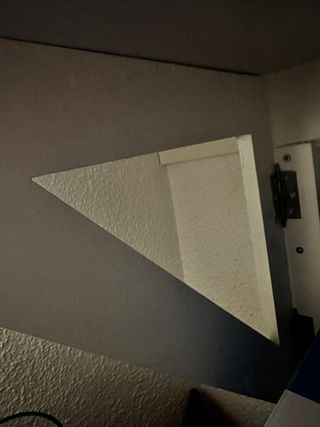 Escritorio plegable blanco