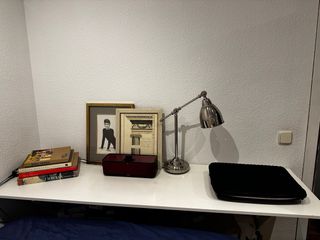 Escritorio plegable blanco