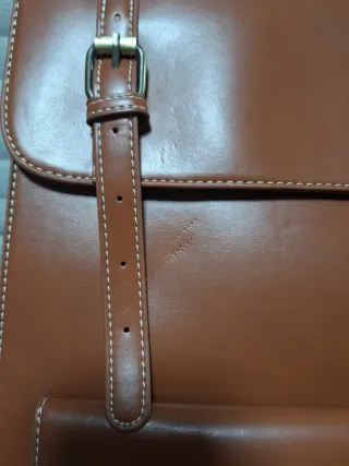 Mochila Vintage Portátil 15.6 Marrón