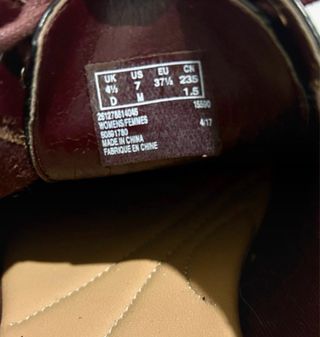 Mocasines Clarks Burdeos