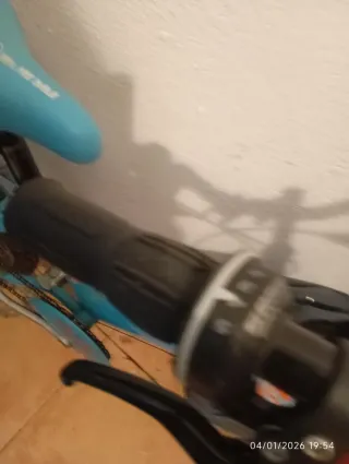 Bicicleta Infantil Btwin Azul y Naranja