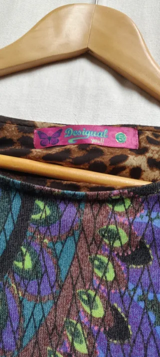 Jersey Desigual Manga Larga Estampado