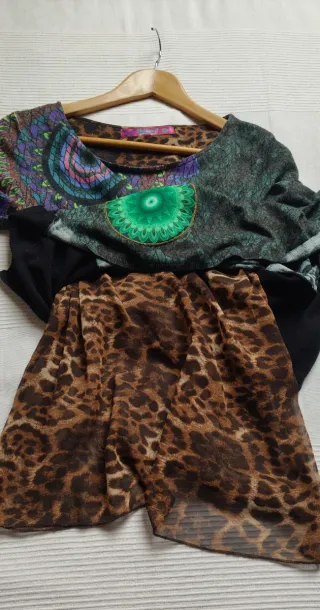 Jersey Desigual Manga Larga Estampado