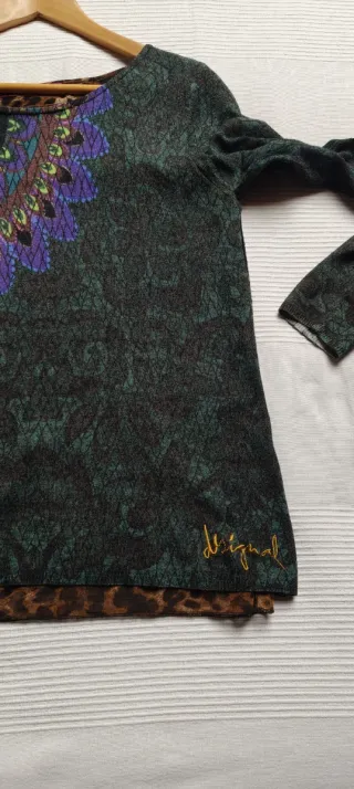 Jersey Desigual Manga Larga Estampado