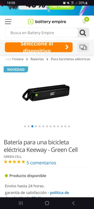Bicicleta Eléctrica Plegable.