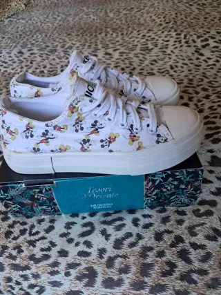 Scarpe Disney Topolino Bianche
