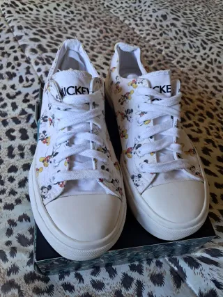 Scarpe Disney Topolino Bianche