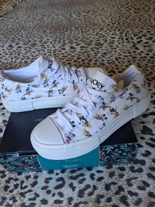 Scarpe Disney Topolino Bianche