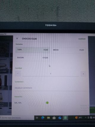 TPV Completo HP i5 con Programa