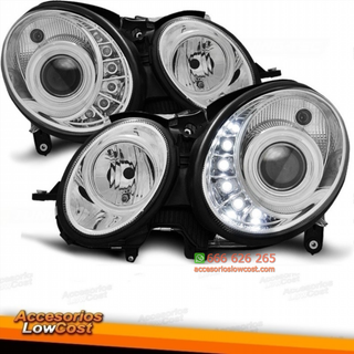 FAROS MERCEDES LUZ DIURNA  LED W211 (02-06)  CRIS