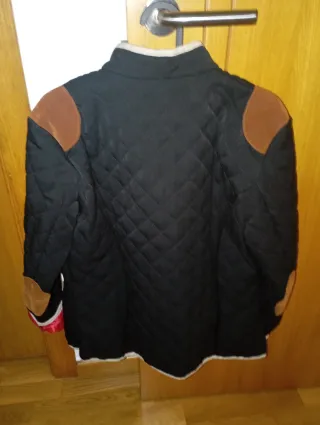 Cazadora italiana tipo blazer negra