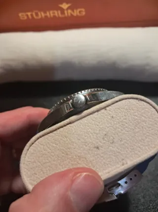 Reloj Marea Mujer Azul y Plateado