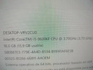 PC Gaming HP OMEN i5-9600KF GTX 1060