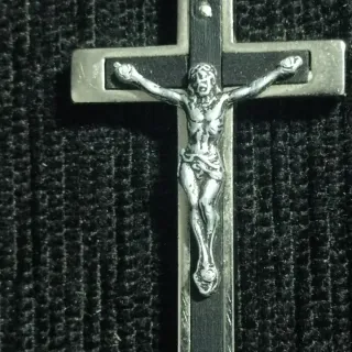 Cadena Plata 925 con crucifijo