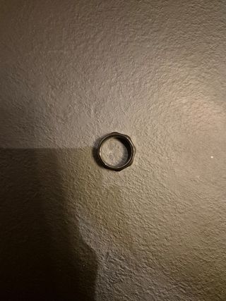 Anello Swarovski fascia cristallo nero