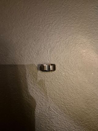 Anello Swarovski fascia cristallo nero