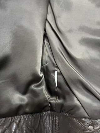 Cazadora Piel Caballero Mango Talla M