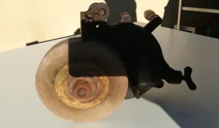 Antiguo esmeril manual ALP