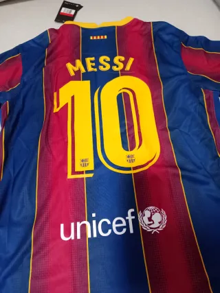 Camiseta FC Barcelona Messi Nike Talla L