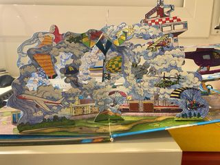 LIBROS-POP-UP EL VIAJE POR EL CIELO (Spanish Ed...