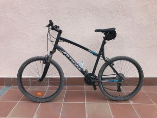 Bicicleta Rockrider 100 XL Rueda 26 Negra