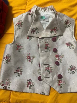 Chaleco fallero talla 4 niño