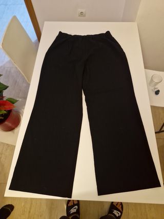 Pantalones Stradivarius Negros Anchos