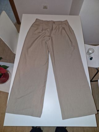 Pantalones Stradivarius Negros Anchos