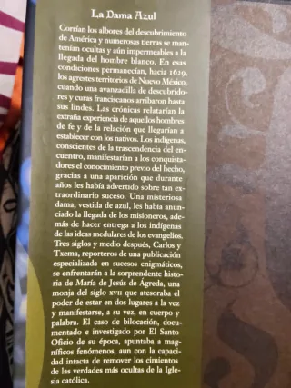 Libro "La dama azul"