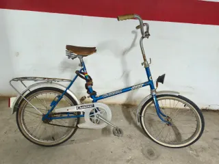 Bicicleta Antigua Crescent Azul