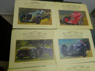 Láminas ediciones limitadas Coches Antiguos (18 Un