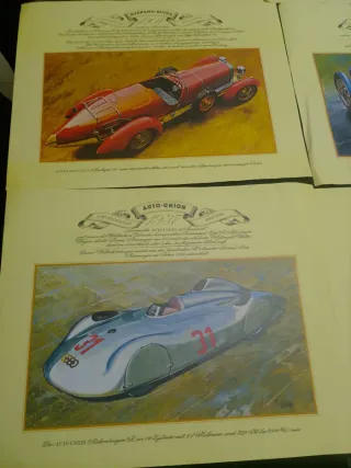 Láminas ediciones limitadas Coches Antiguos (18 Un