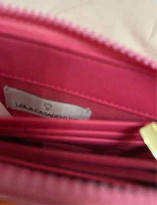 Monedero Lola Casademunt fucsia