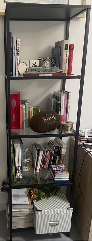 Oportunidad 2 Estanterias Ikea Vittsjo Negra